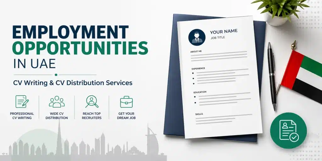 Get Great Employment Opportunities in UAE with CV Writing & CV Distribution Services