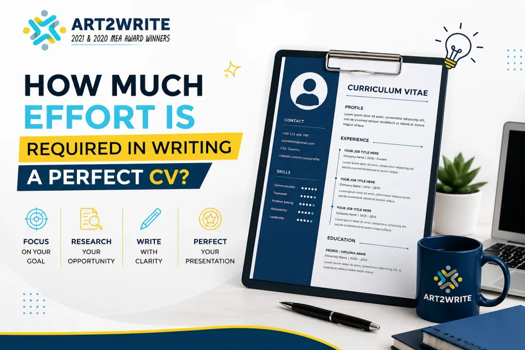 How Much Effort Is Required in Writing a Perfect CV?