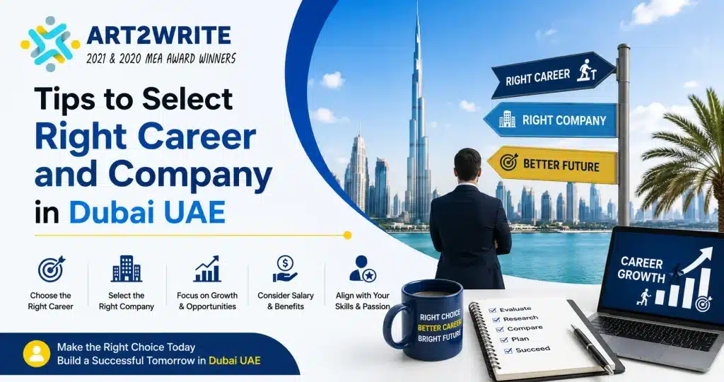 Tips to Select Right Career and Company in Dubai UAE