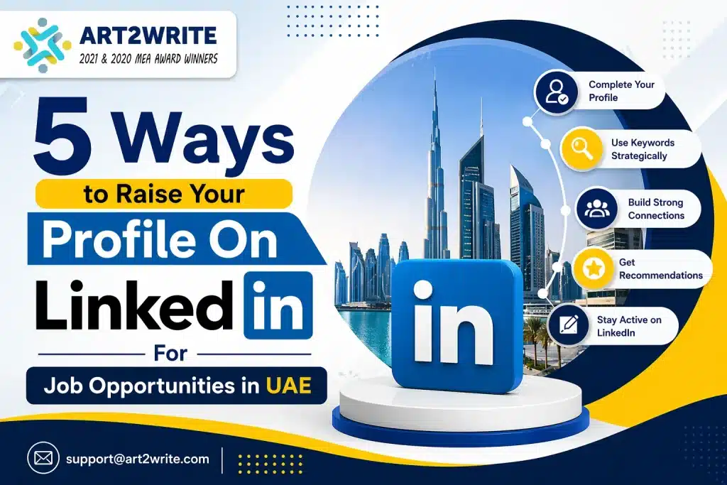 5 Ways to Raise Your Profile On Linkedin For Job Opportunities in UAE
