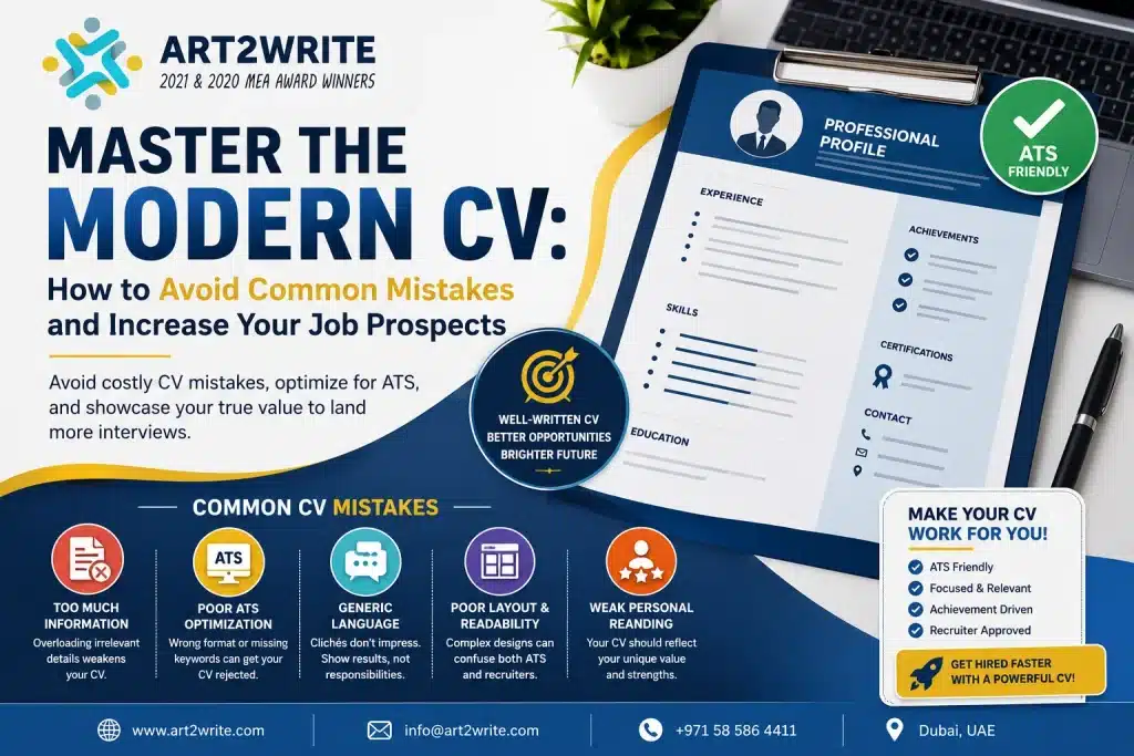 Master the Modern CV: How to Avoid Common Mistakes and Increase Your Job Prospects